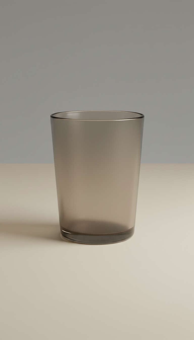 Glass Tumbler With Silicone Sleeve