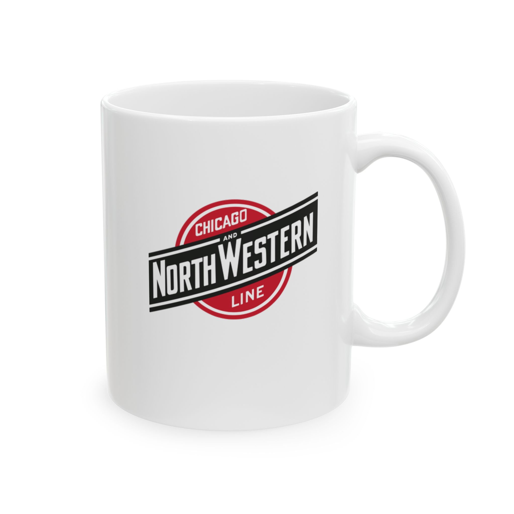 Northern Badge Ceramic Mug - Retro Travel Patch Coffee Cup (11oz, 15oz)
