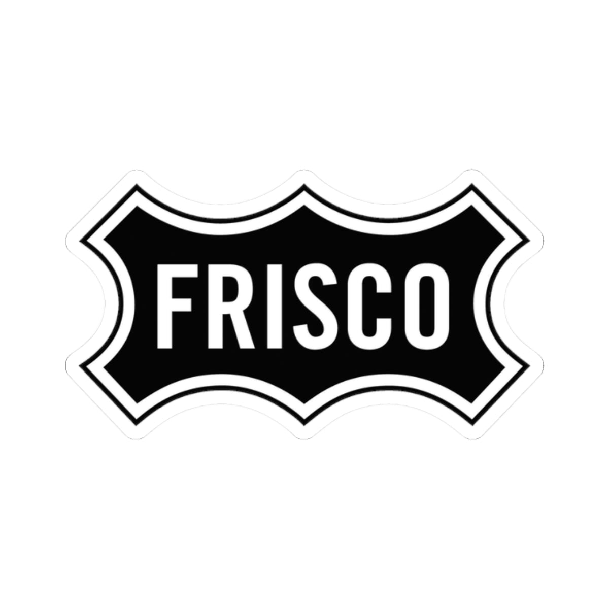 Frisco Railroad Logo - Sticker