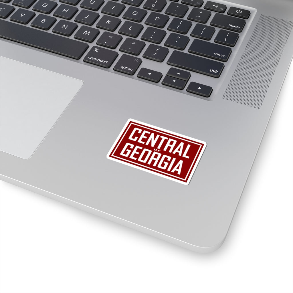 Central of Georgia Kiss-Cut Sticker — Vintage Railroad Logo Decal