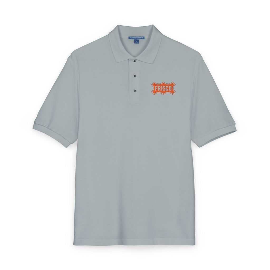 Embroidered Flame Logo Polo Shirt