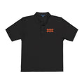 Embroidered Flame Logo Polo Shirt