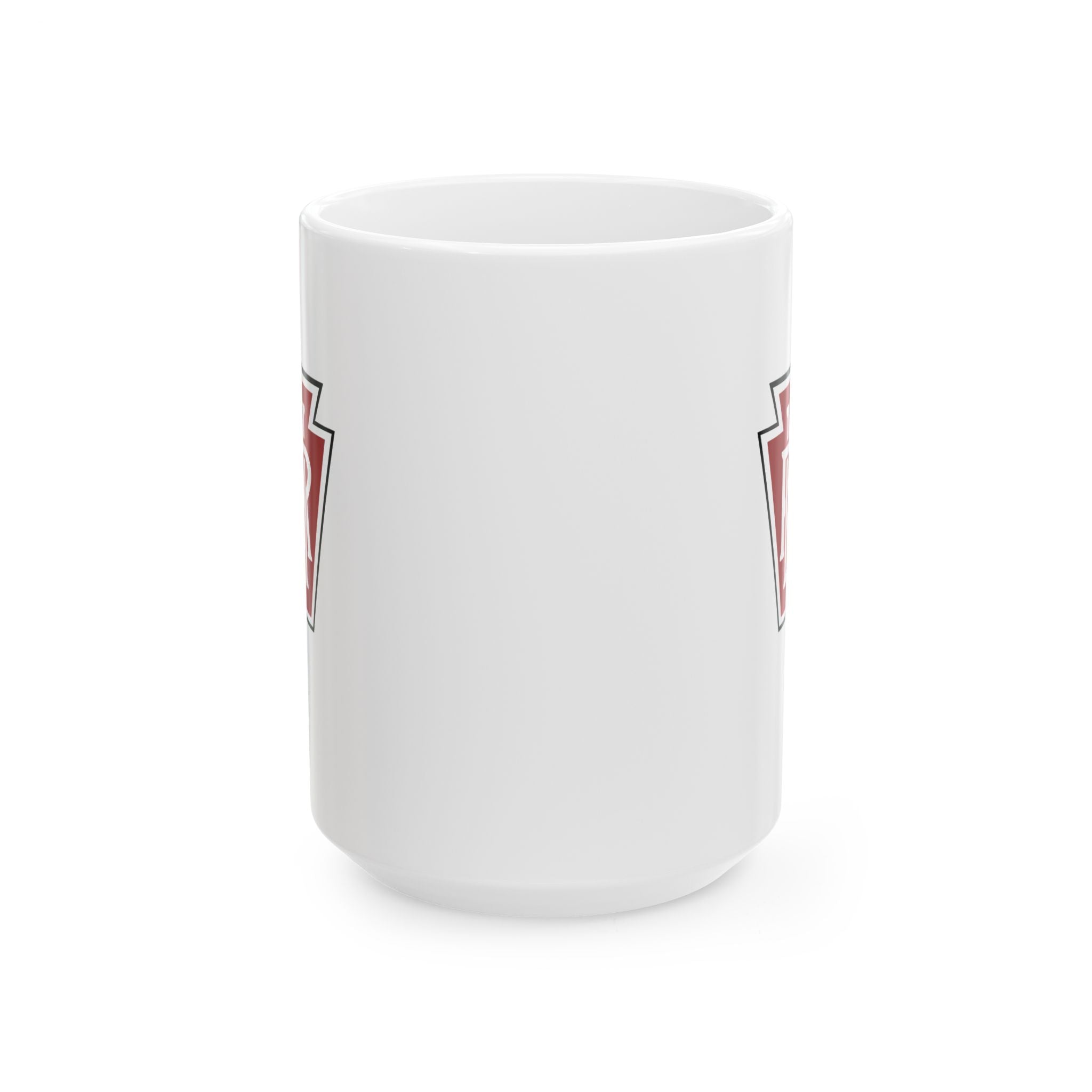 Pennsylvania Keystone State Ceramic Mug - Retro PA Pride Coffee Cup (11oz, 15oz)