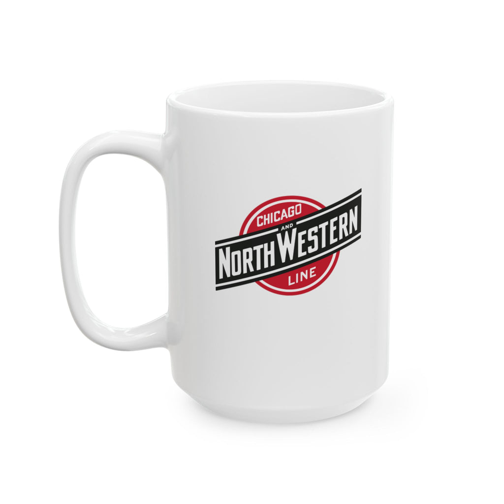 Northern Badge Ceramic Mug - Retro Travel Patch Coffee Cup (11oz, 15oz)