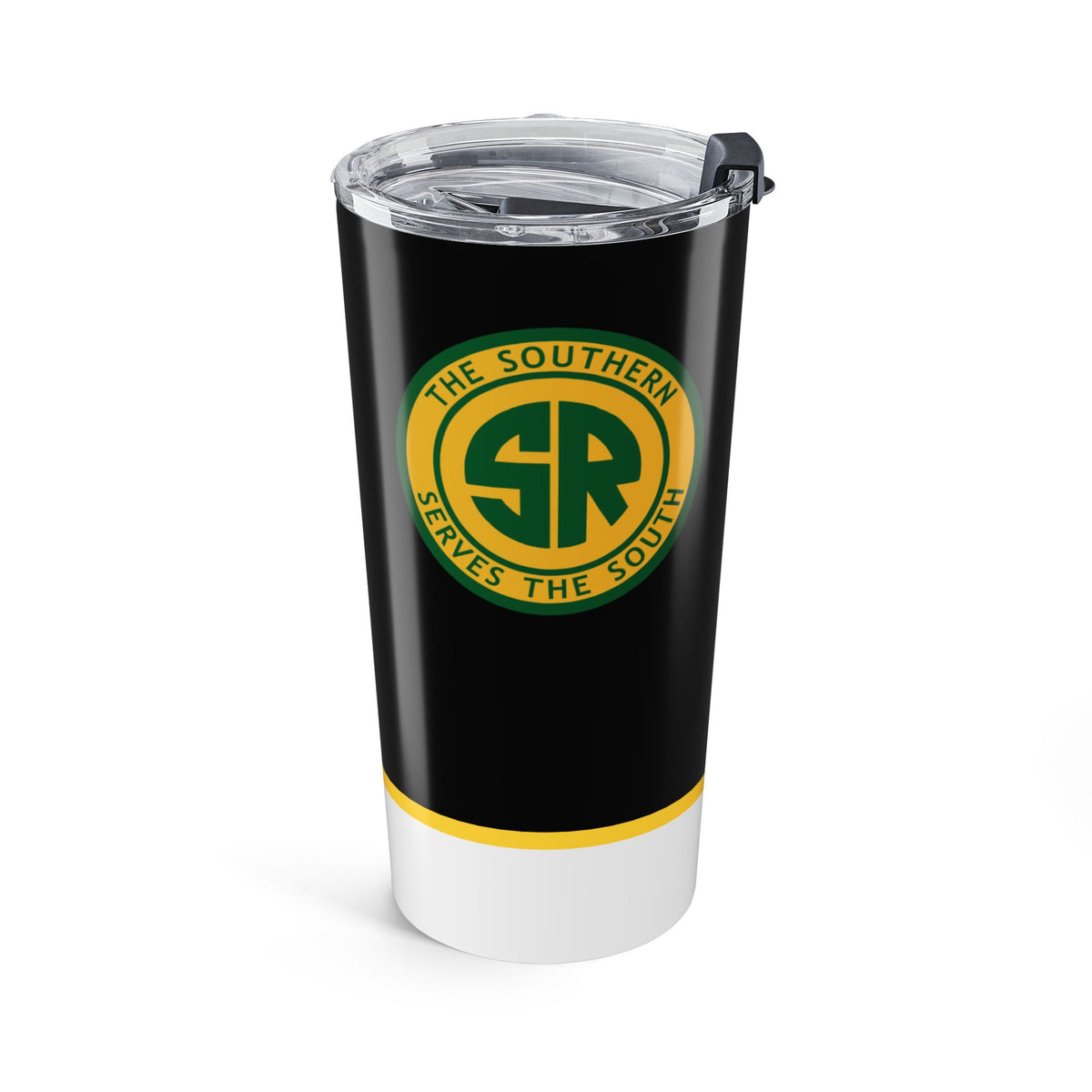 Black & Gold Southern Emblem - 20oz Insulated Tumbler