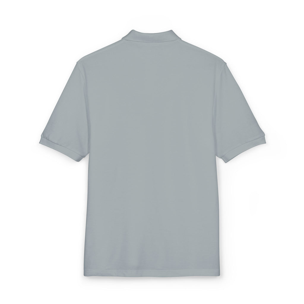 Embroidered Flame Logo Polo Shirt
