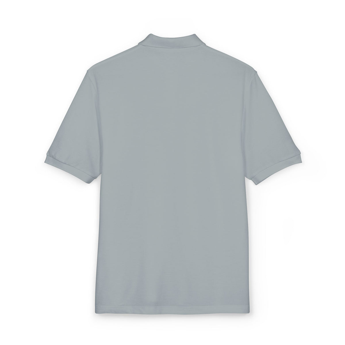 Embroidered Flame Logo Polo Shirt