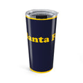 Santa Fe Navy & Gold 20oz Tumbler – Insulated Travel Cup