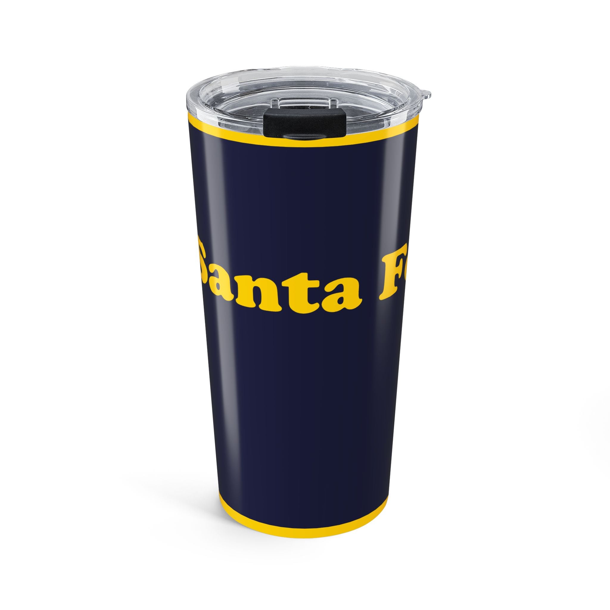 Santa Fe Navy & Gold 20oz Tumbler – Insulated Travel Cup