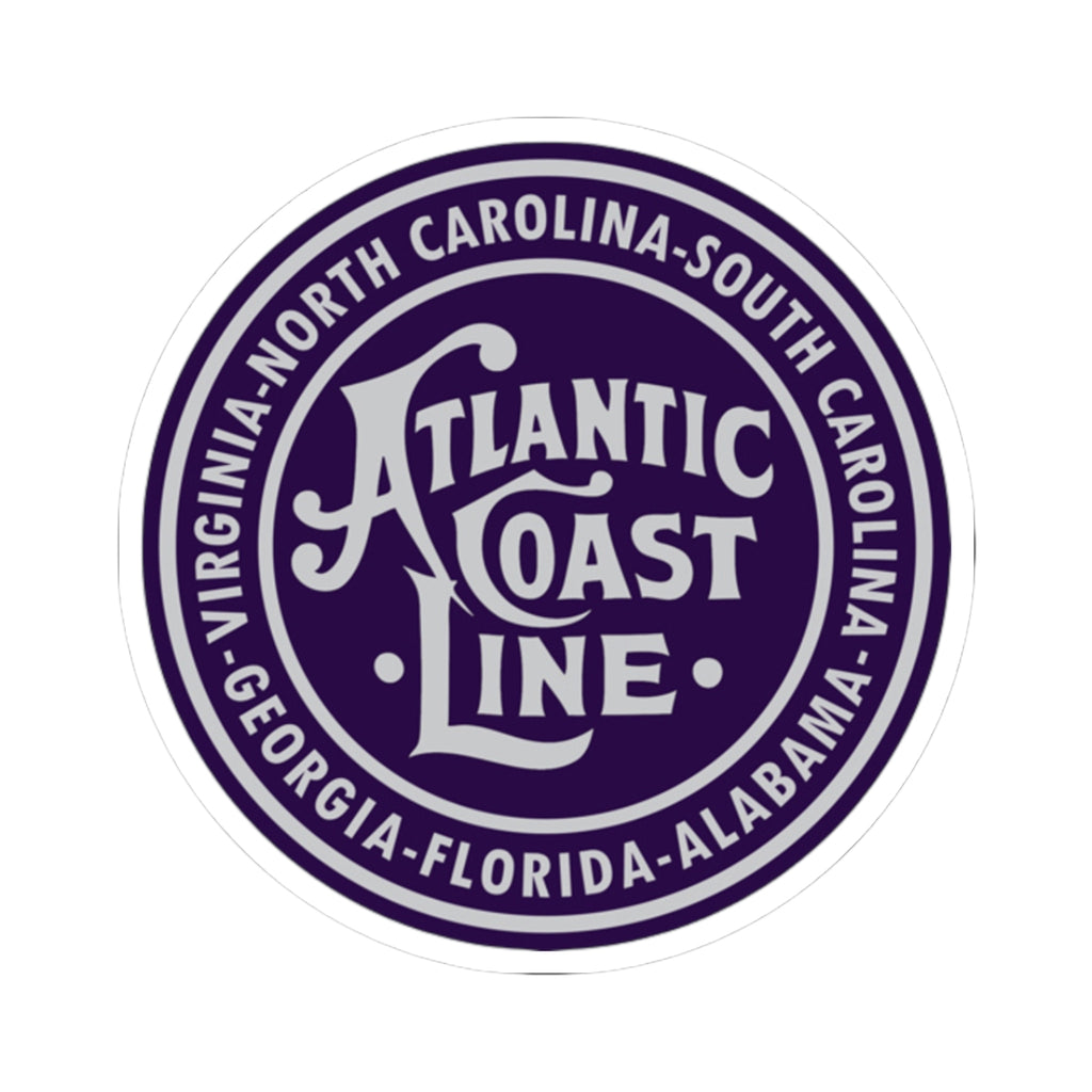 Atlantic Coast Line Round Logo — Sticker