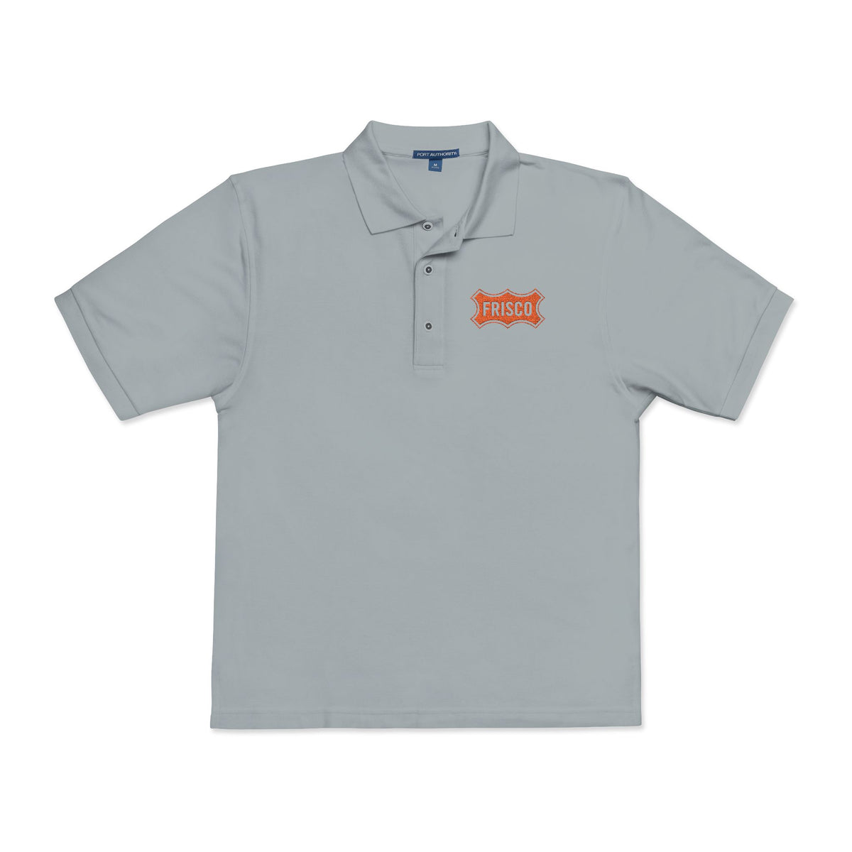Embroidered Flame Logo Polo Shirt