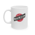 Northern Badge Ceramic Mug - Retro Travel Patch Coffee Cup (11oz, 15oz)