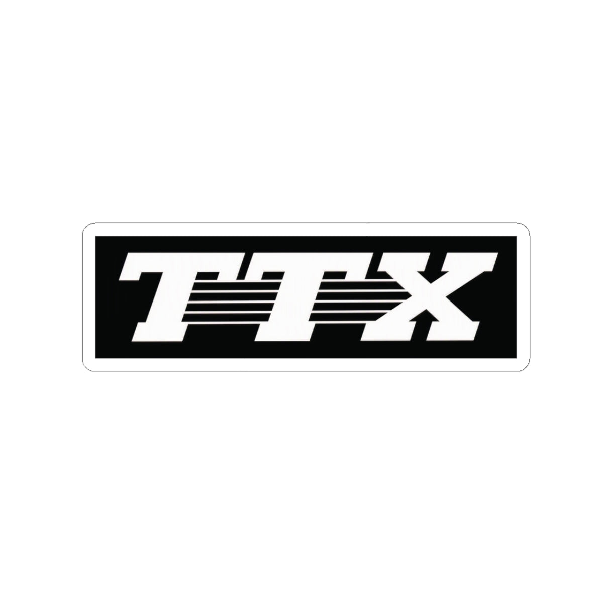 TTX "Speed Lettering" Sticker