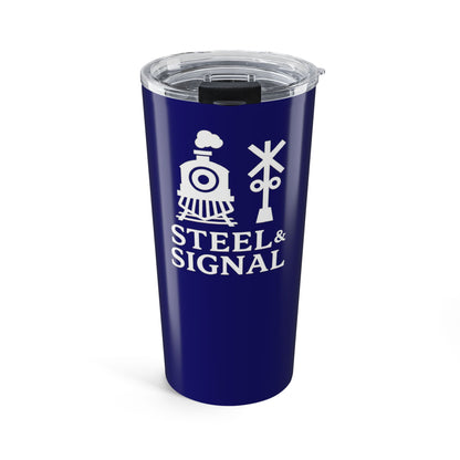 Steel & Signal - 20oz Insulated Travel Tumbler