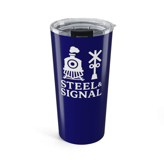 Steel & Signal - 20oz Insulated Travel Tumbler