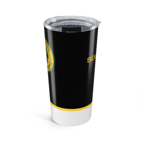Black & Gold Southern Emblem - 20oz Insulated Tumbler