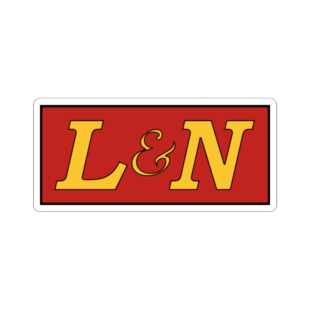 L&N Railroad Logo - Sticker