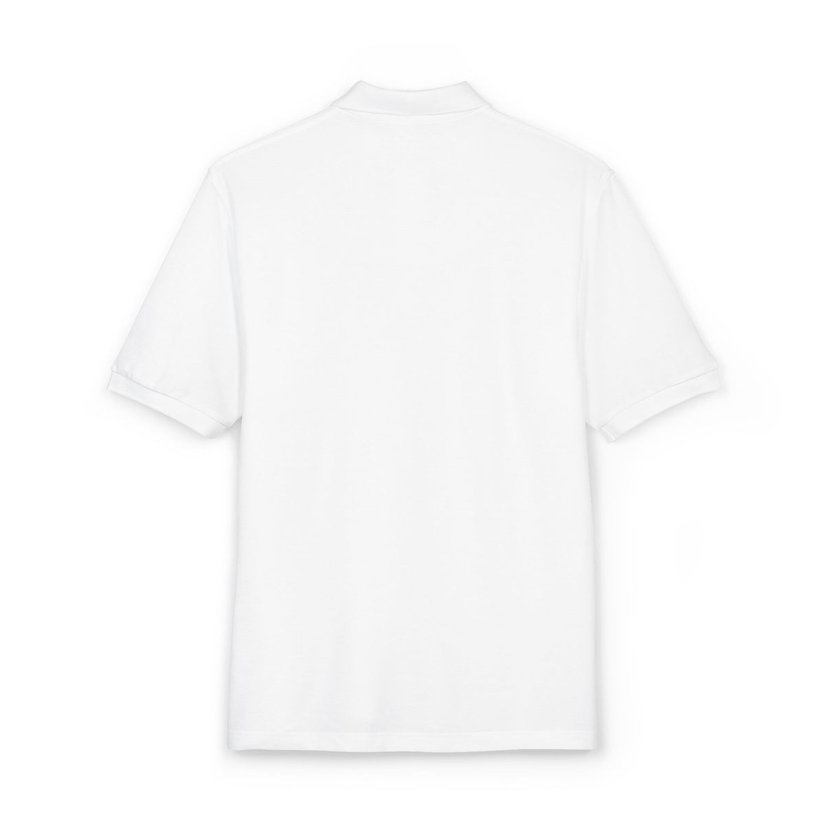 Embroidered Flame Logo Polo Shirt