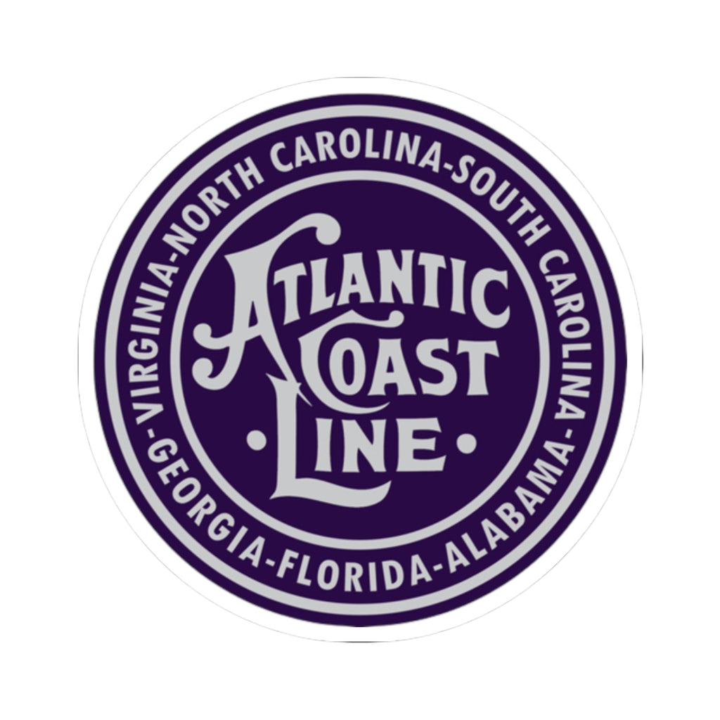 Atlantic Coast Line Round Logo — Sticker